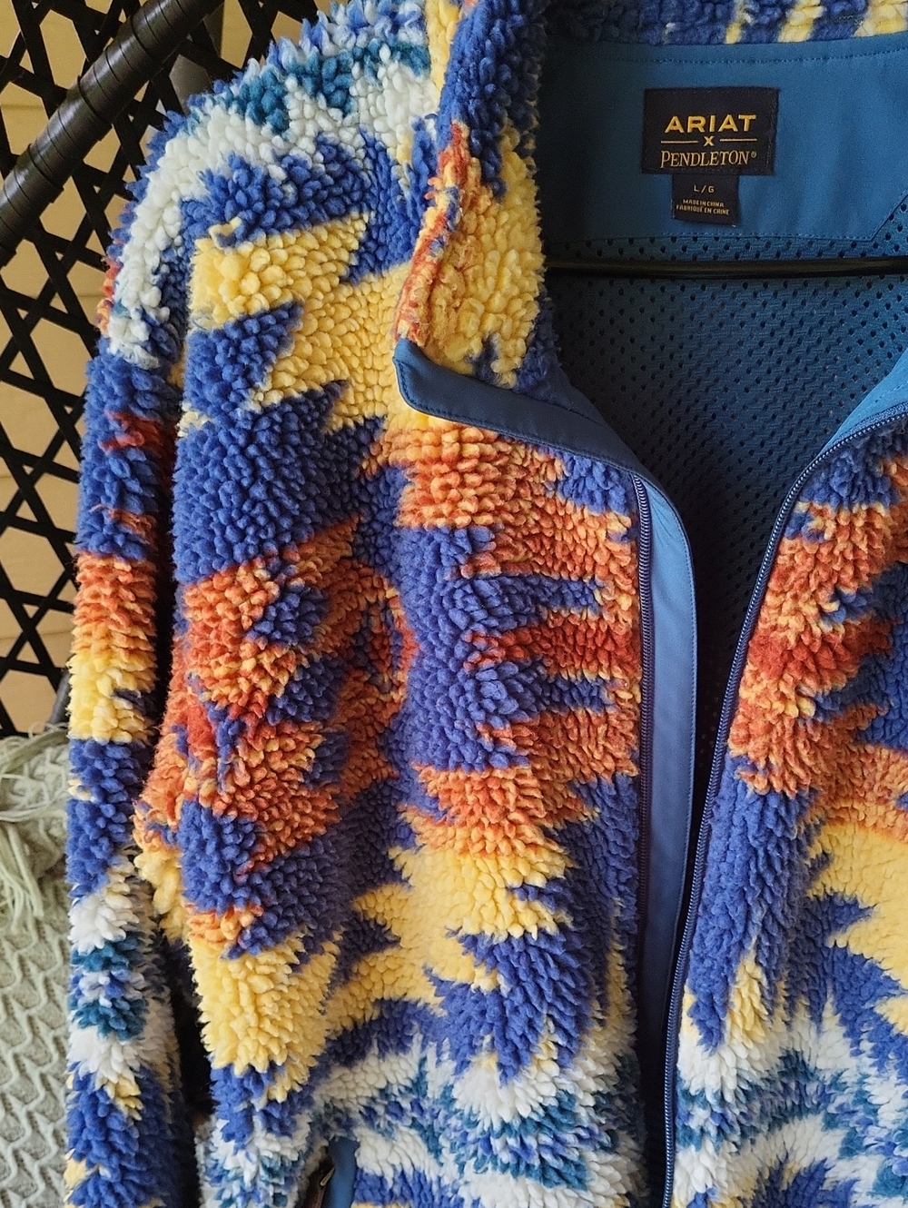 Ariat x Pendleton Fleece Jacket - Picture 3 of 14